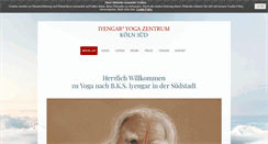 Desktop Screenshot of iyengar-yoga-koeln-sued.de